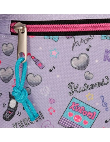 MOCHILA ADAP. 38CM. KUROMI RETROPOP